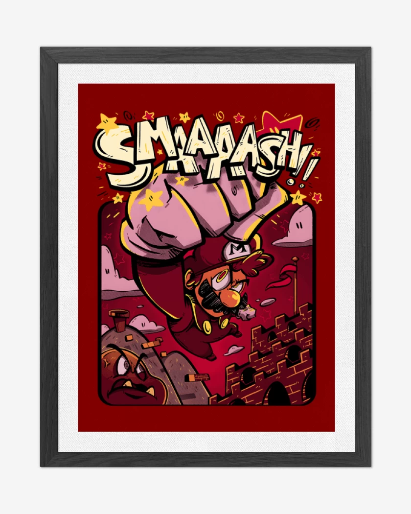 Cuadro decorativo Rojo de Smaaaash!