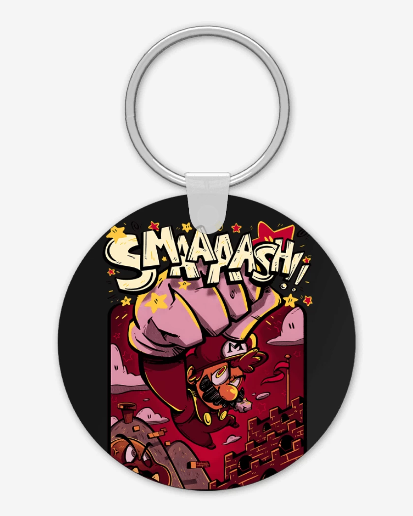 Llavero Negro de Smaaaash!