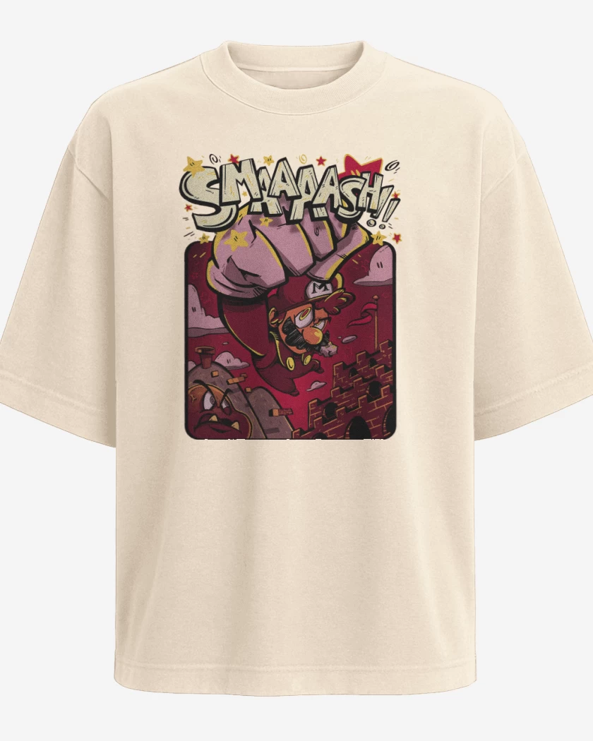 Polera Oversize Beige de Smaaaash!