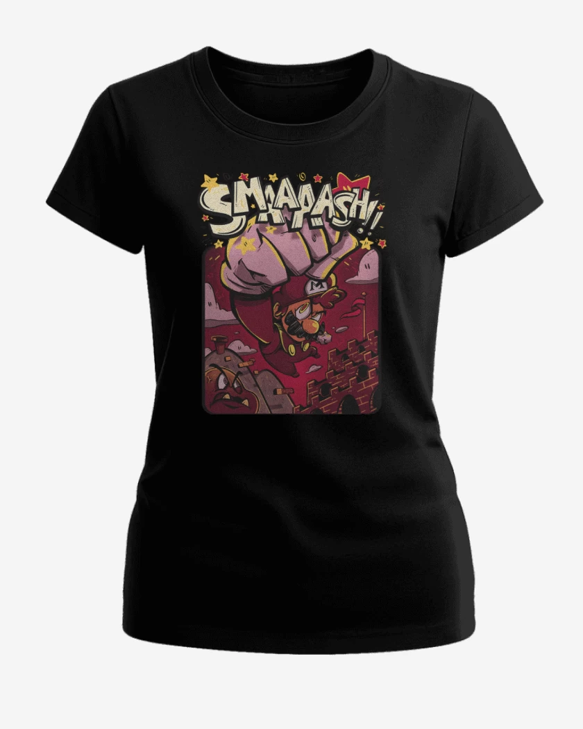 Polera de Mujer Negro de Smaaaash!
