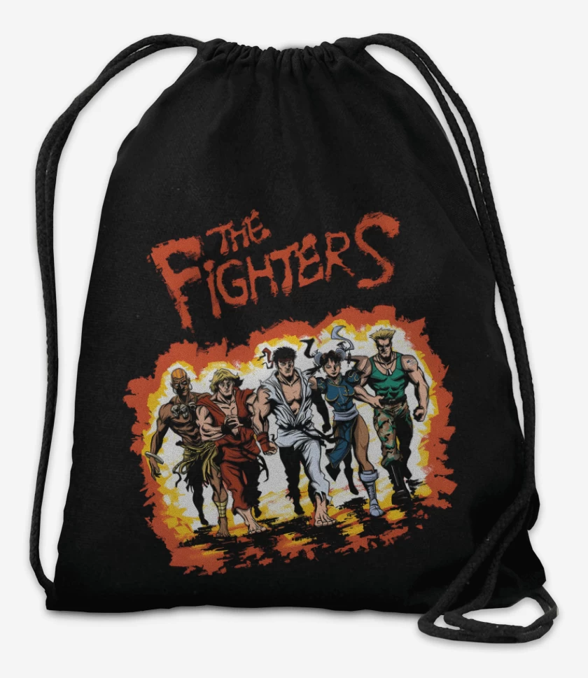 Mochila Negro de The Fighters