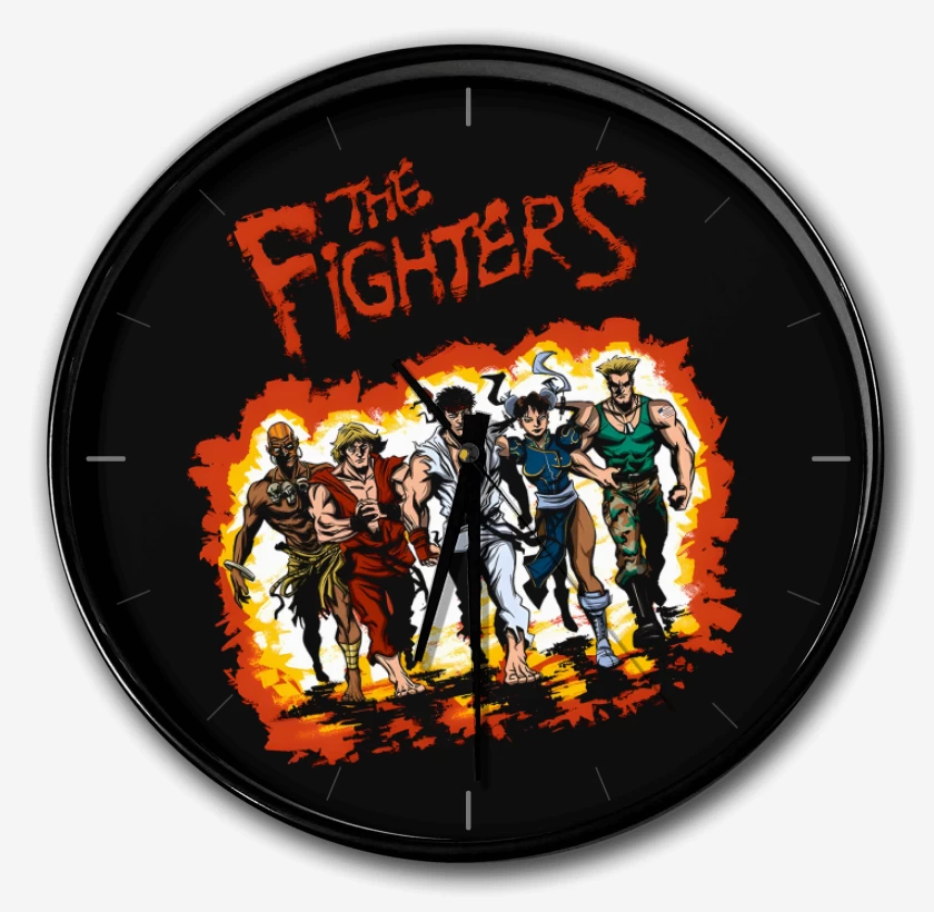 Reloj Negro de The Fighters