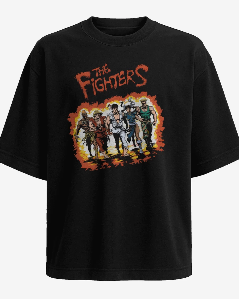 Polera Oversize The Fighters