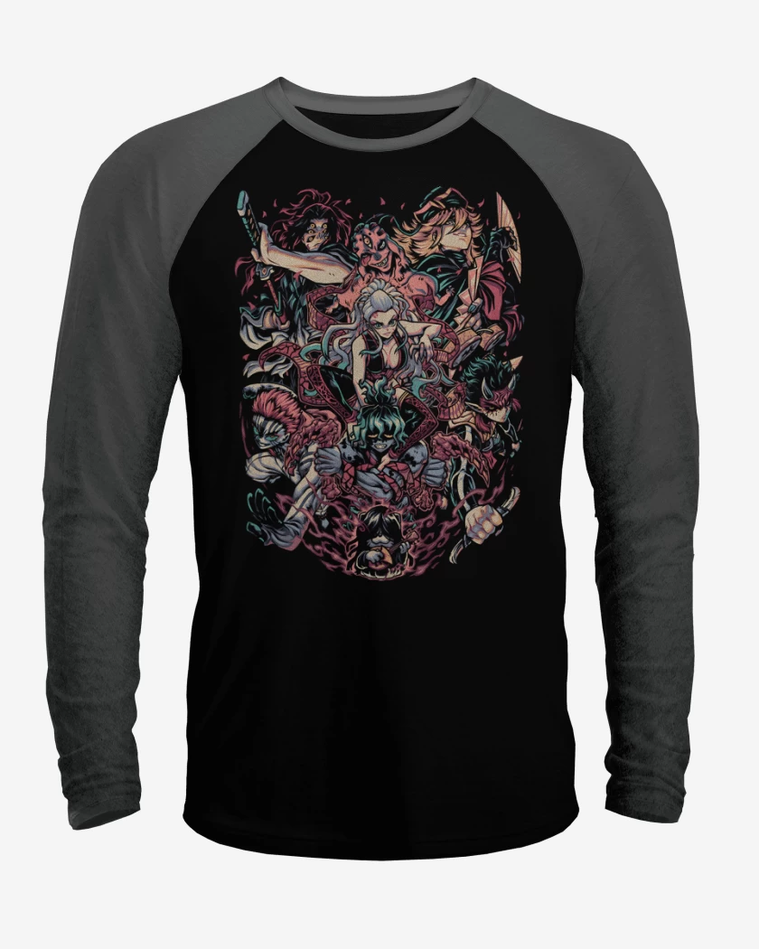 Polera Raglan Lunas Superiores