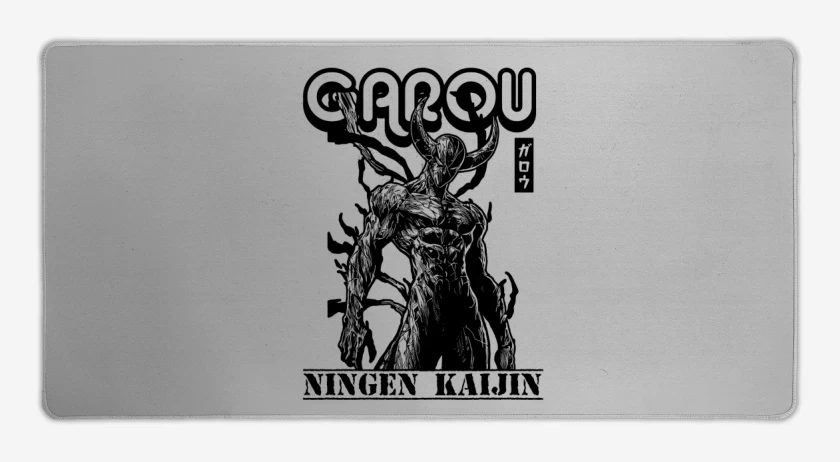 Mouse pad Gamer Gris Melange de Garou