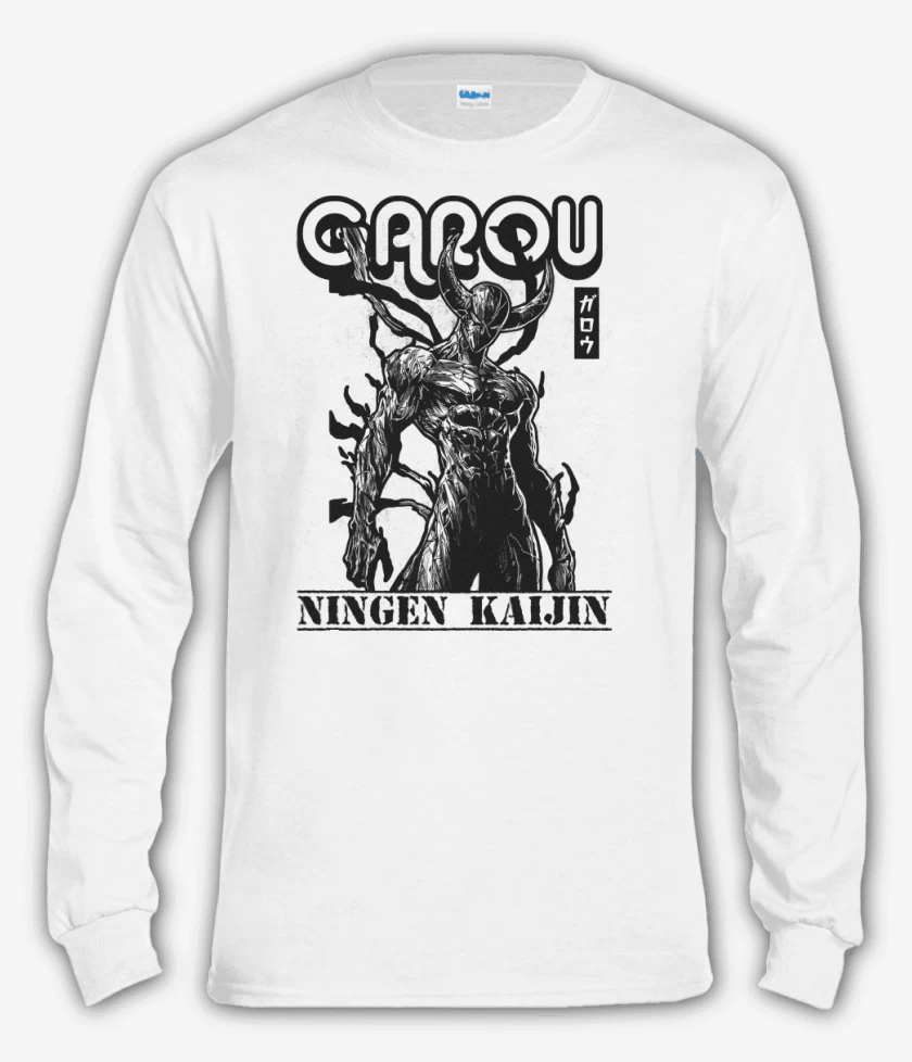 Polera manga larga Blanco de Garou