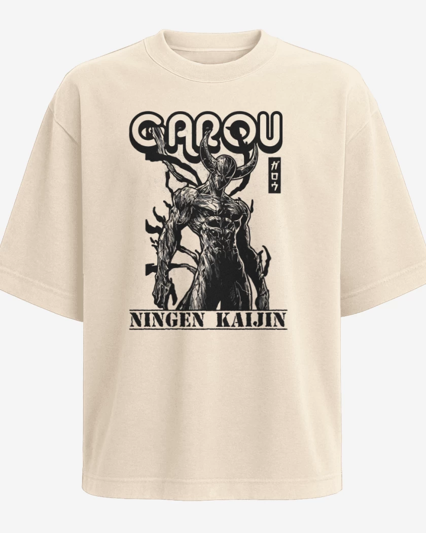 Polera Oversize Beige de Garou