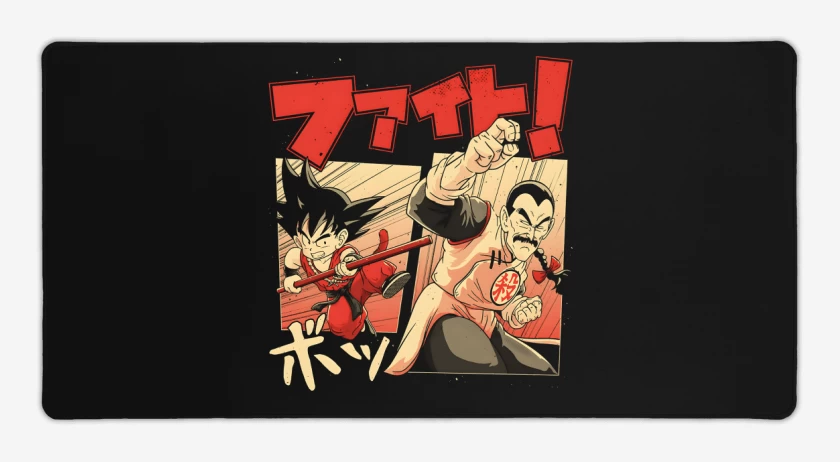 Mouse pad Gamer Goku vs Tao Pai Pai