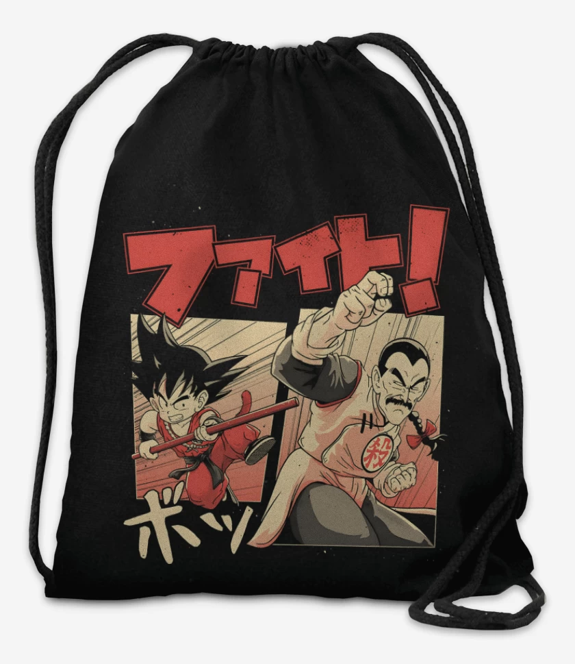 Mochila Negro de Goku vs Tao Pai Pai
