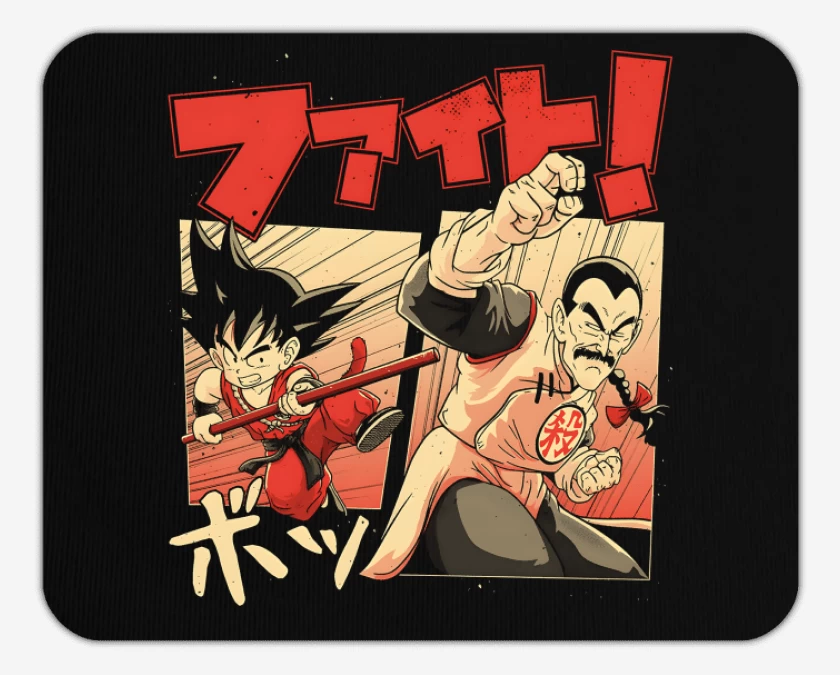 Mousepad Goku vs Tao Pai Pai