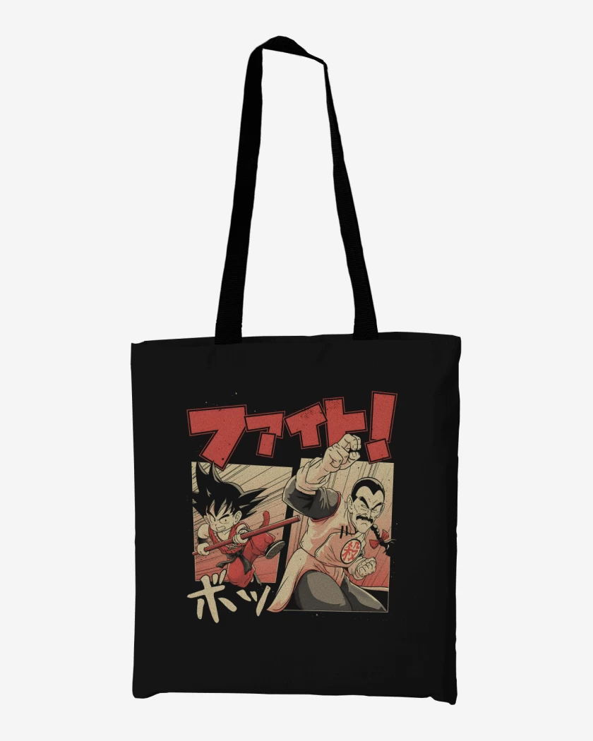 Totebag Goku vs Tao Pai Pai