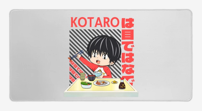 Mouse pad Gamer Blanco de Kotaro Vive Solo