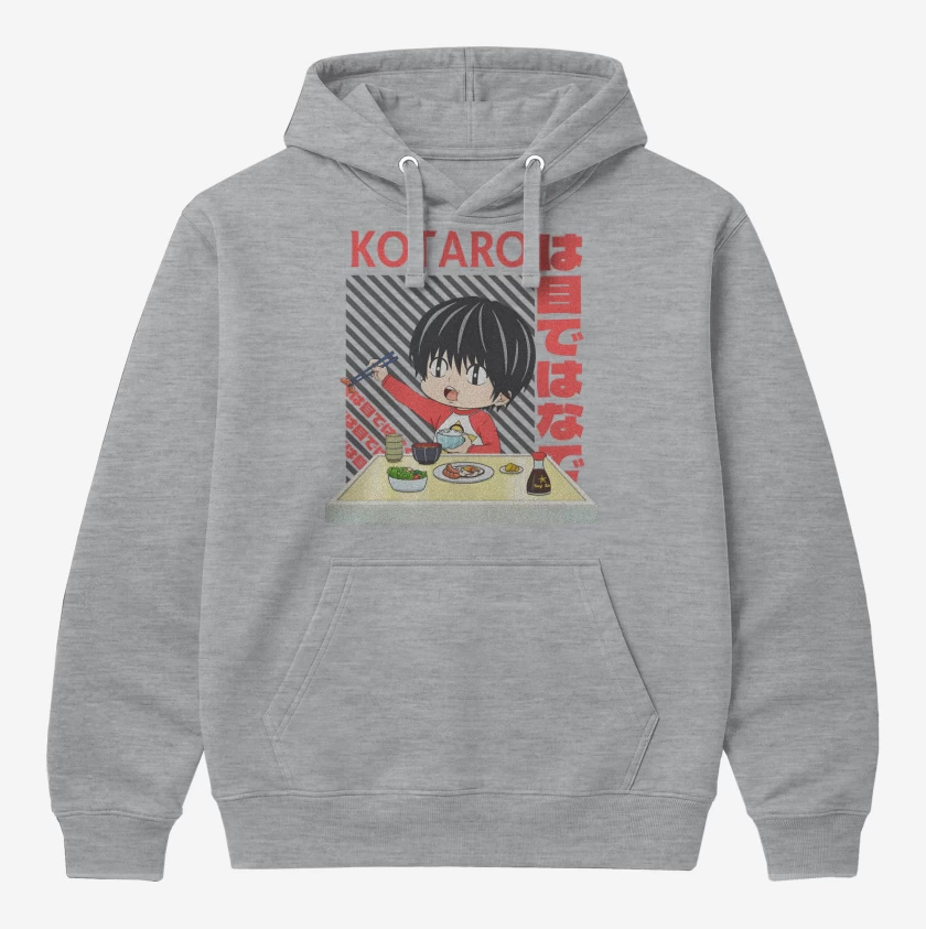 Polerón Canguro Gris Melange de Kotaro Vive Solo