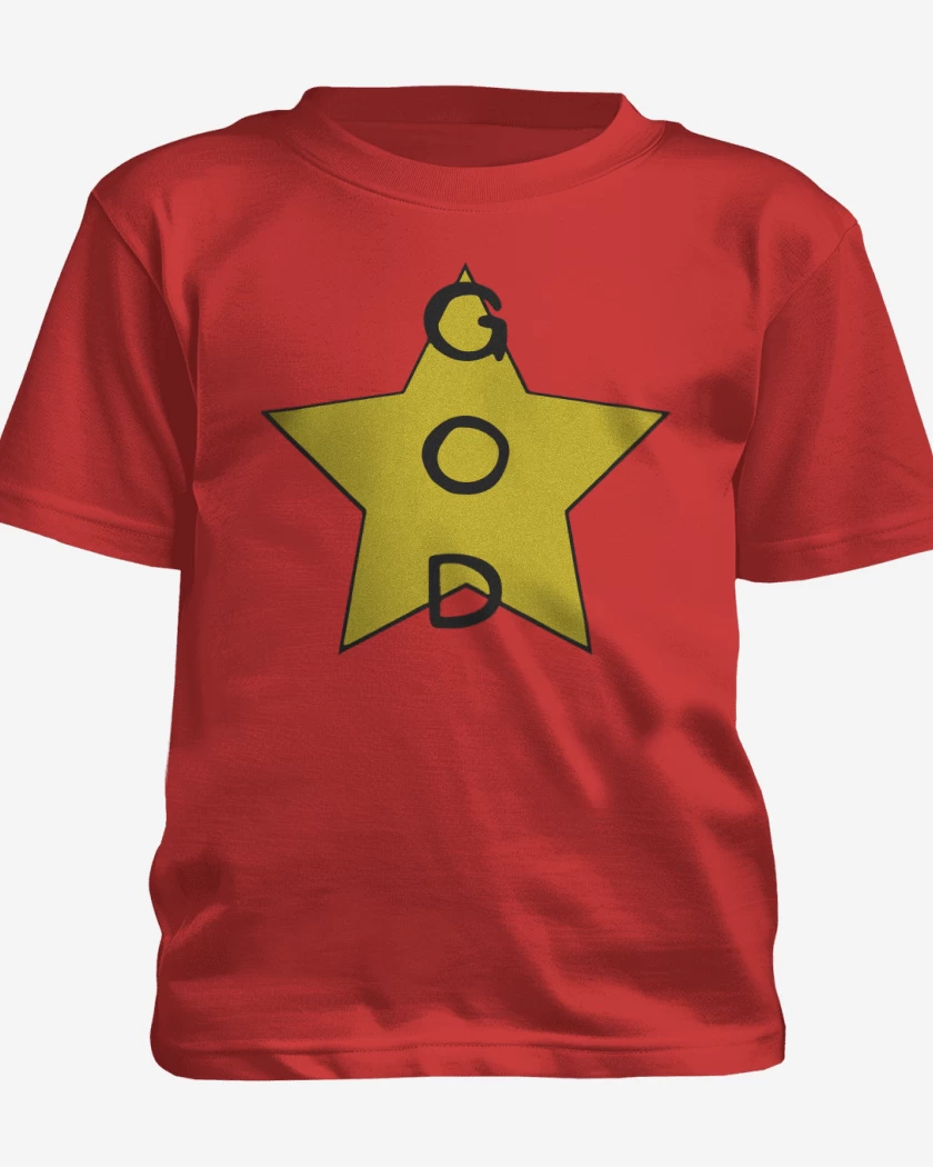 Polera de niño Rojo de GOD