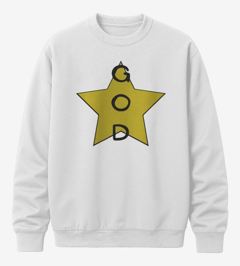 Poleron polo Blanco de GOD