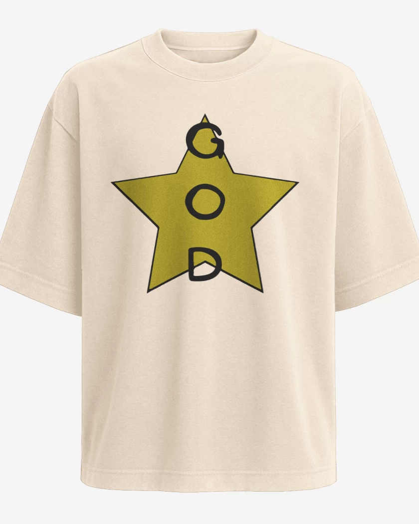 Polera Oversize Beige de GOD
