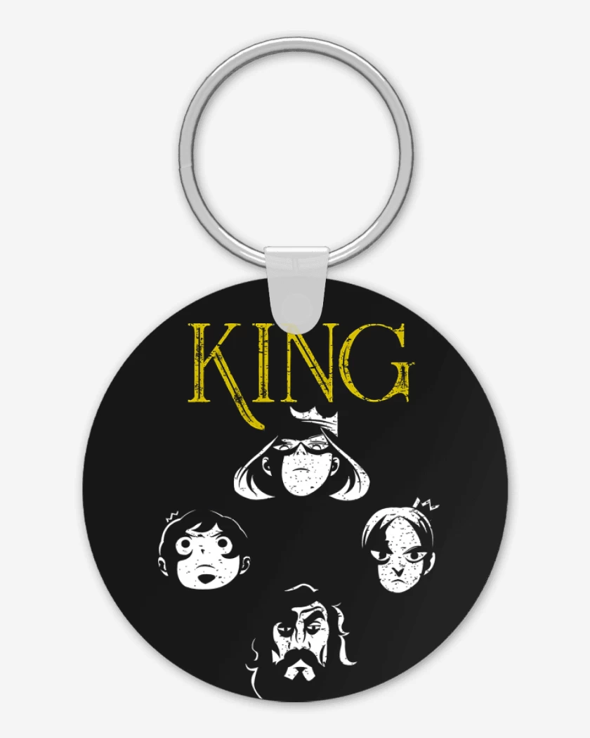 Llavero Negro de King