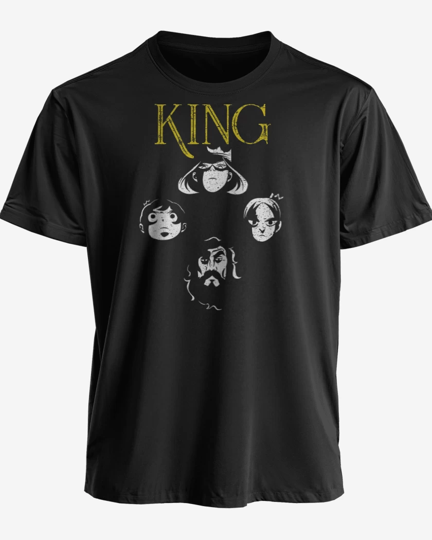 Polera premium Negro de King