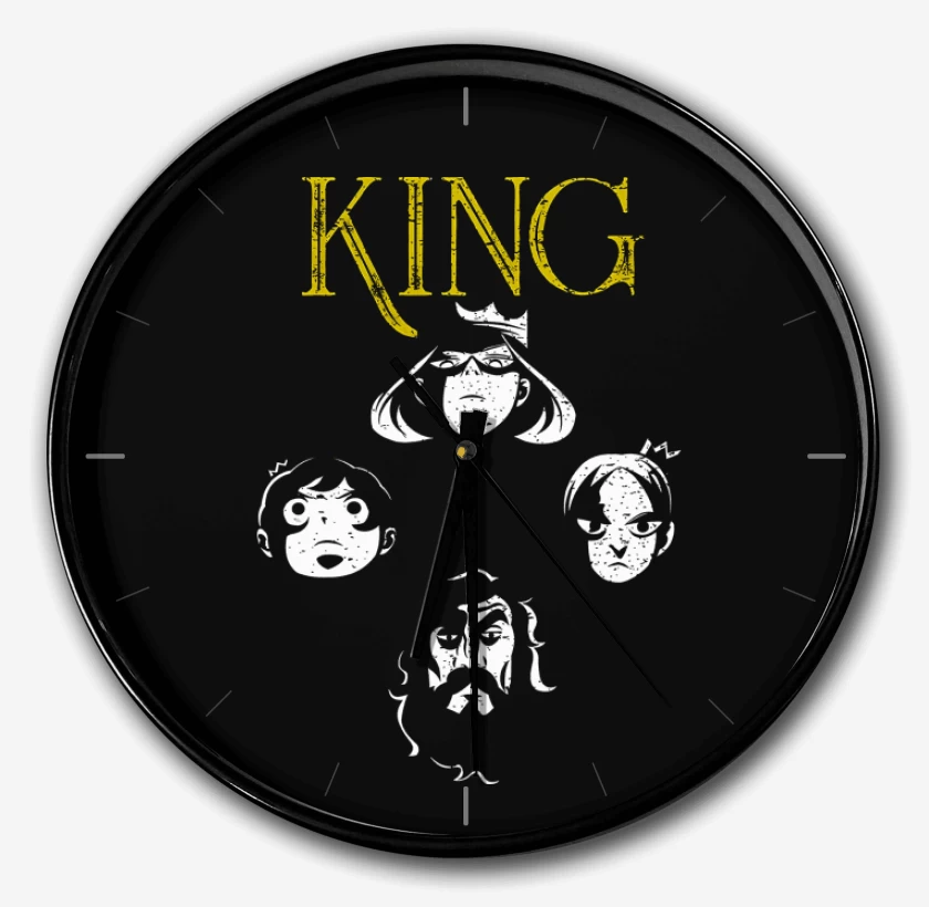 Reloj Negro de King