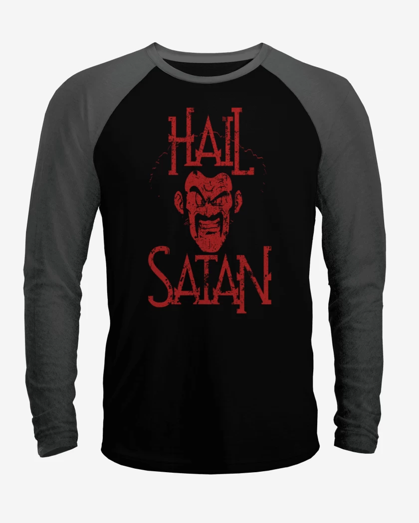 Polera Raglan Hail Satan