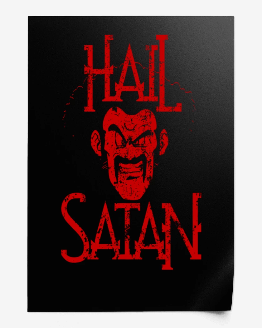 Print Hail Satan