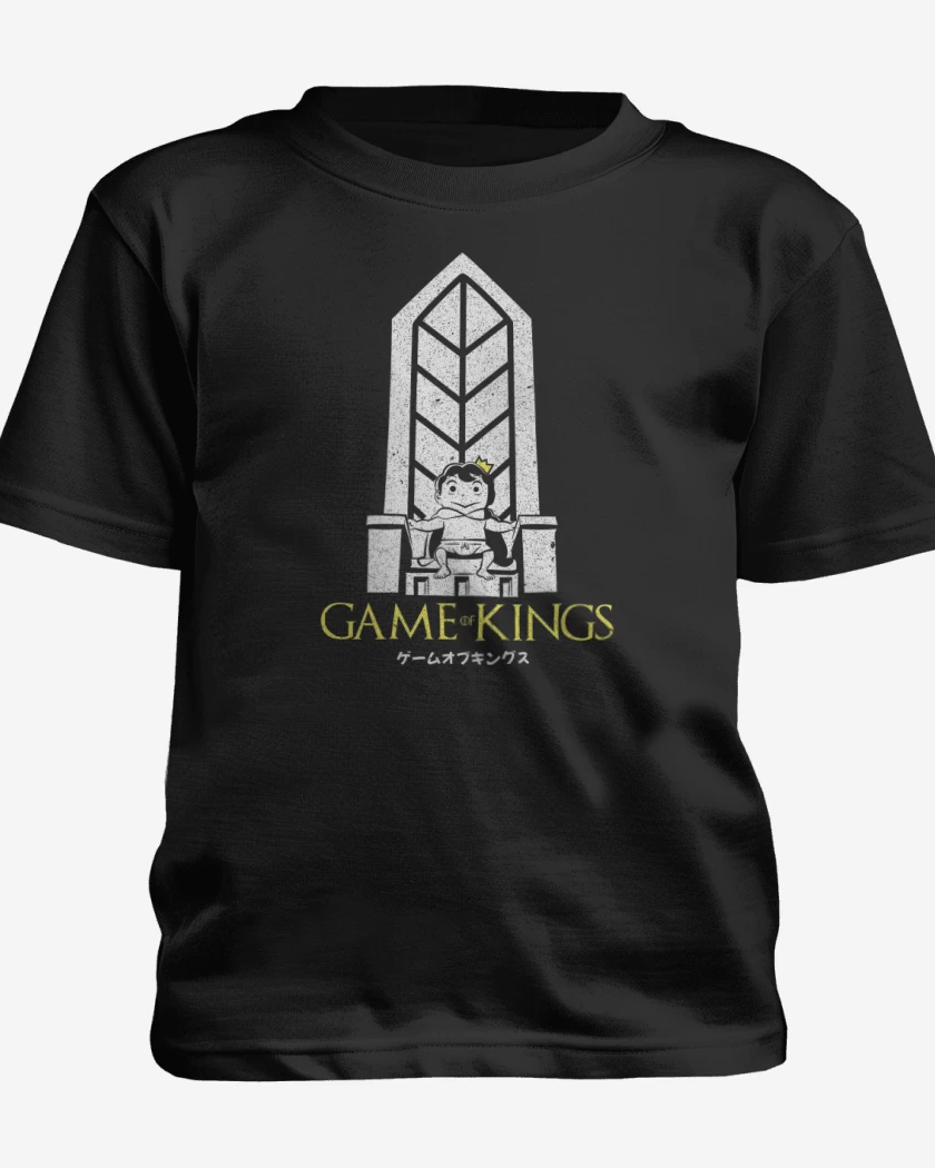 Polera de niño Negro de Game of Kings