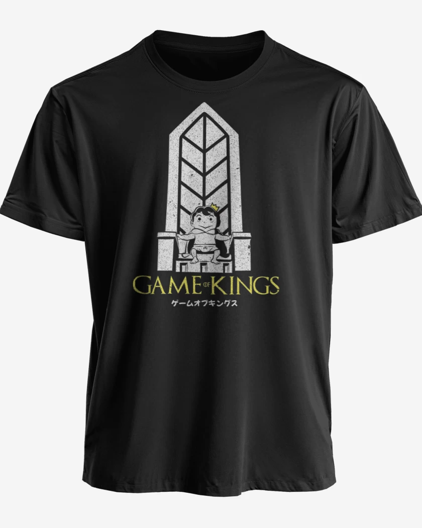 Polera premium Negro de Game of Kings