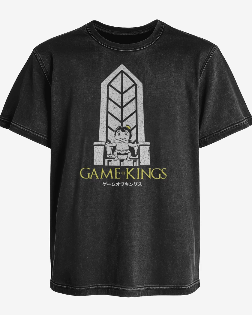 Polera desgastada Game of Kings