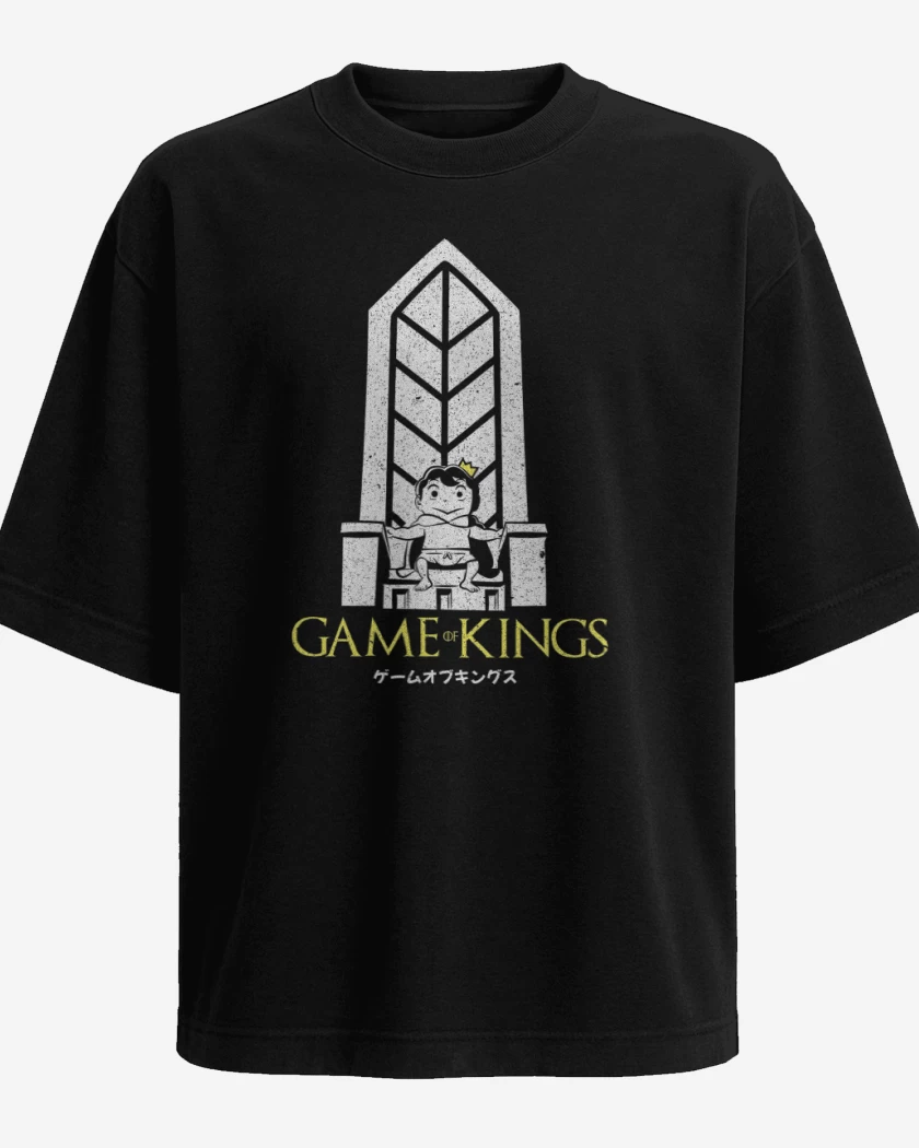 Polera Oversize Game of Kings
