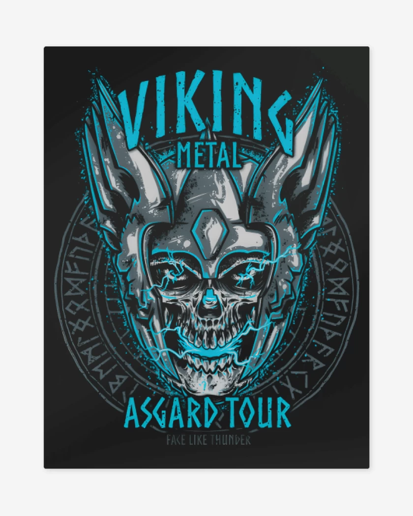 Print metalico Asgard Tour