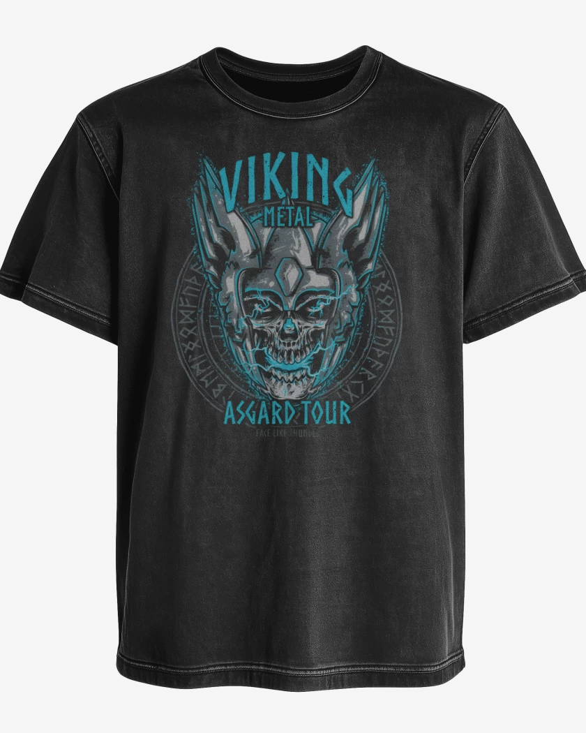 Polera desgastada Asgard Tour