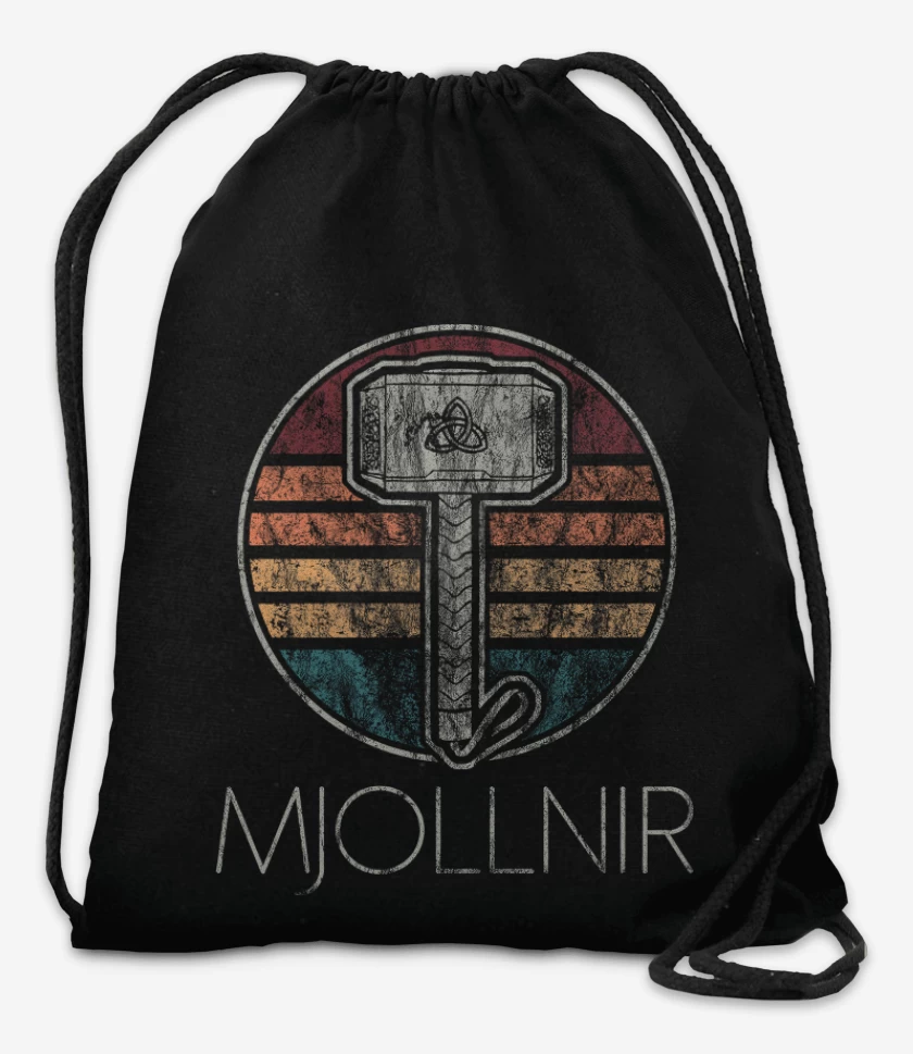Mochila Negro de Mjollnir