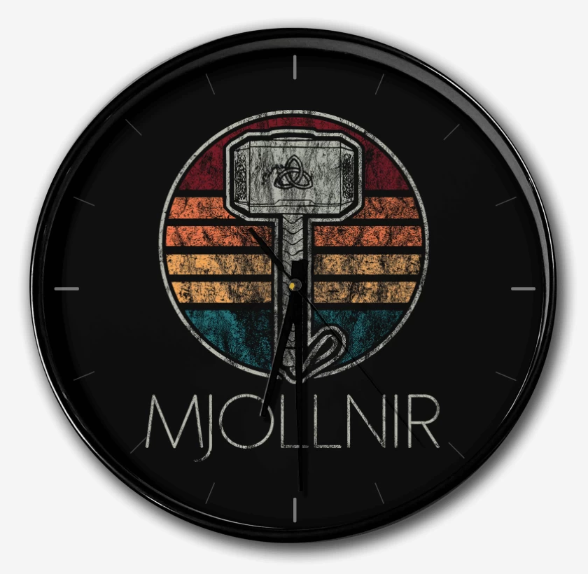 Reloj Negro de Mjollnir