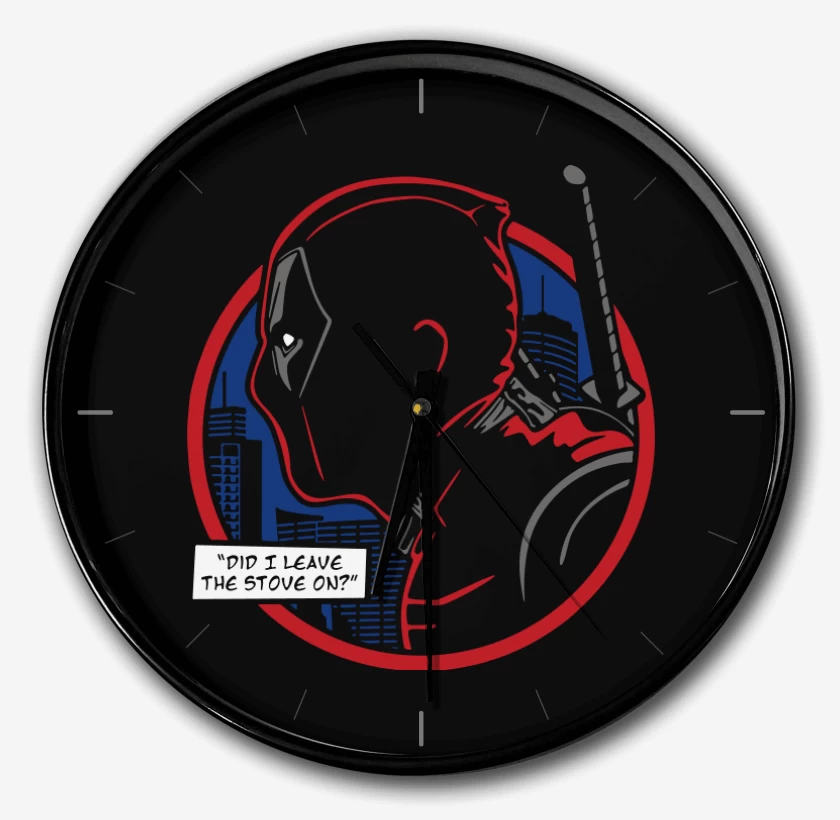 Reloj Negro de Perfil