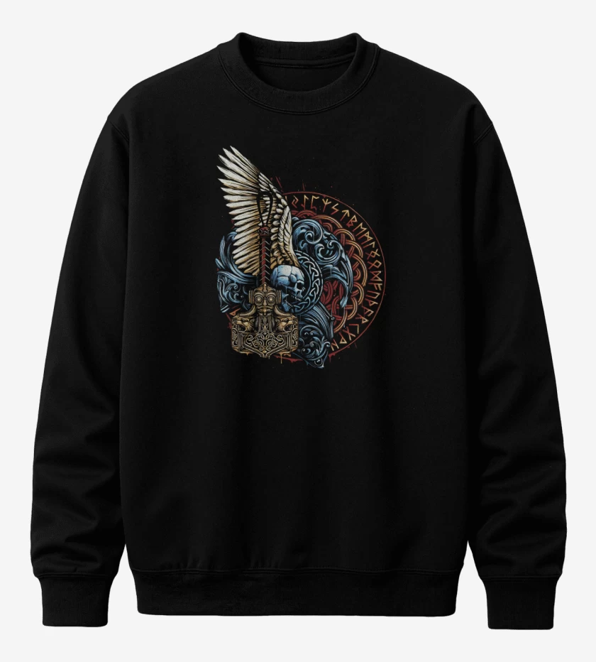 Poleron polo Thor Mjolnir