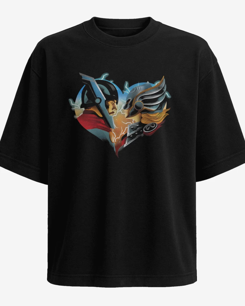 Polera Oversize Love and Thunder