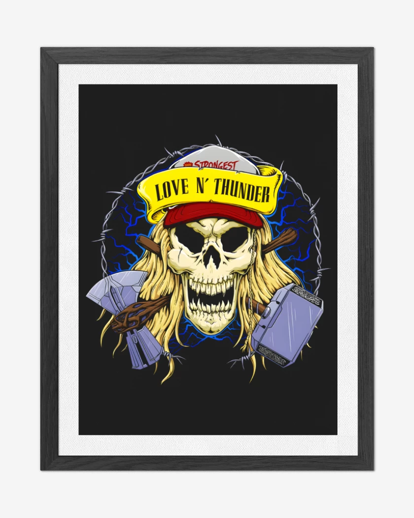 Cuadro decorativo Love n Thunder
