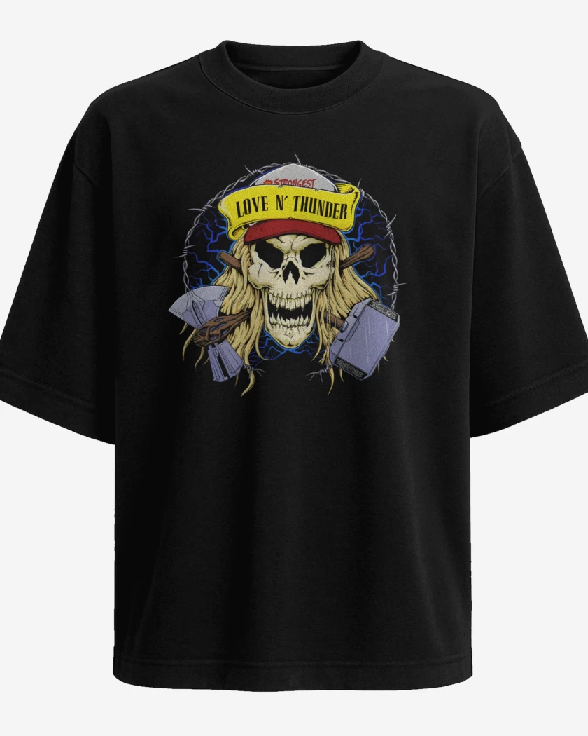 Polera Oversize Love n Thunder