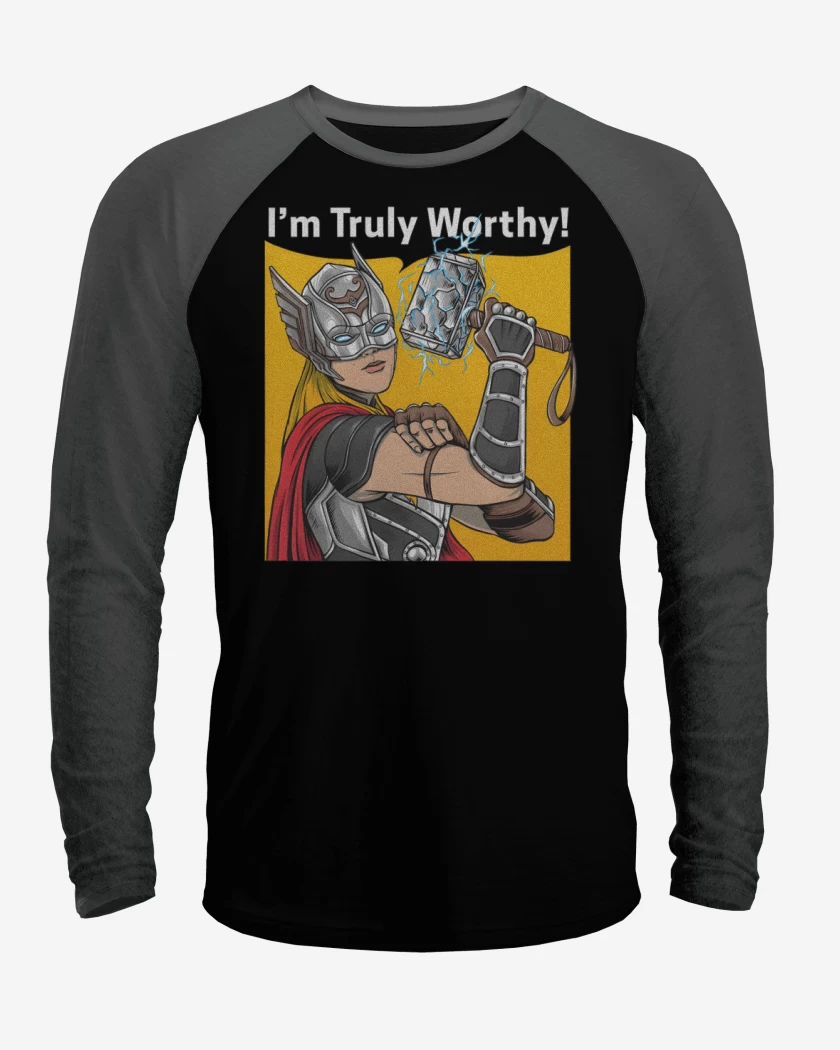 Polera Raglan Digna del Trueno