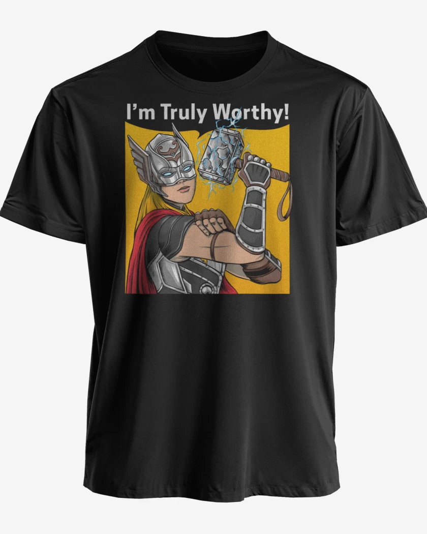 Polera premium Negro de Digna del Trueno