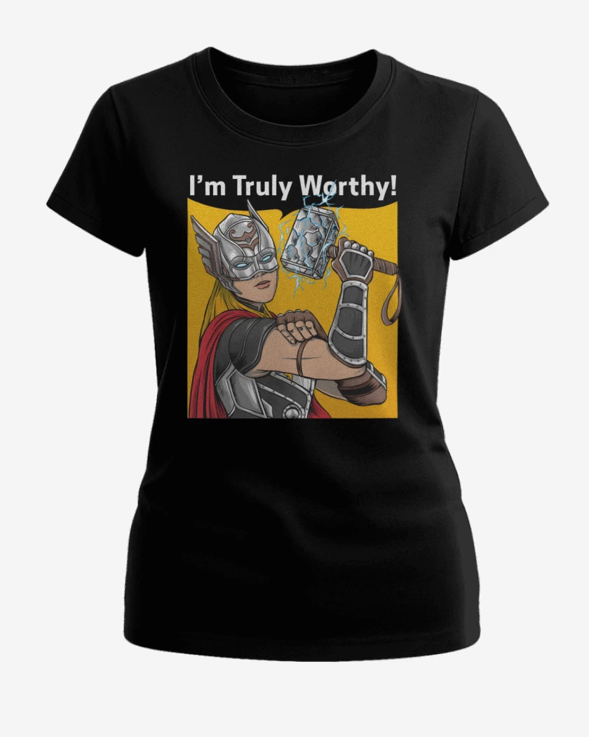 Polera de Mujer Digna del Trueno