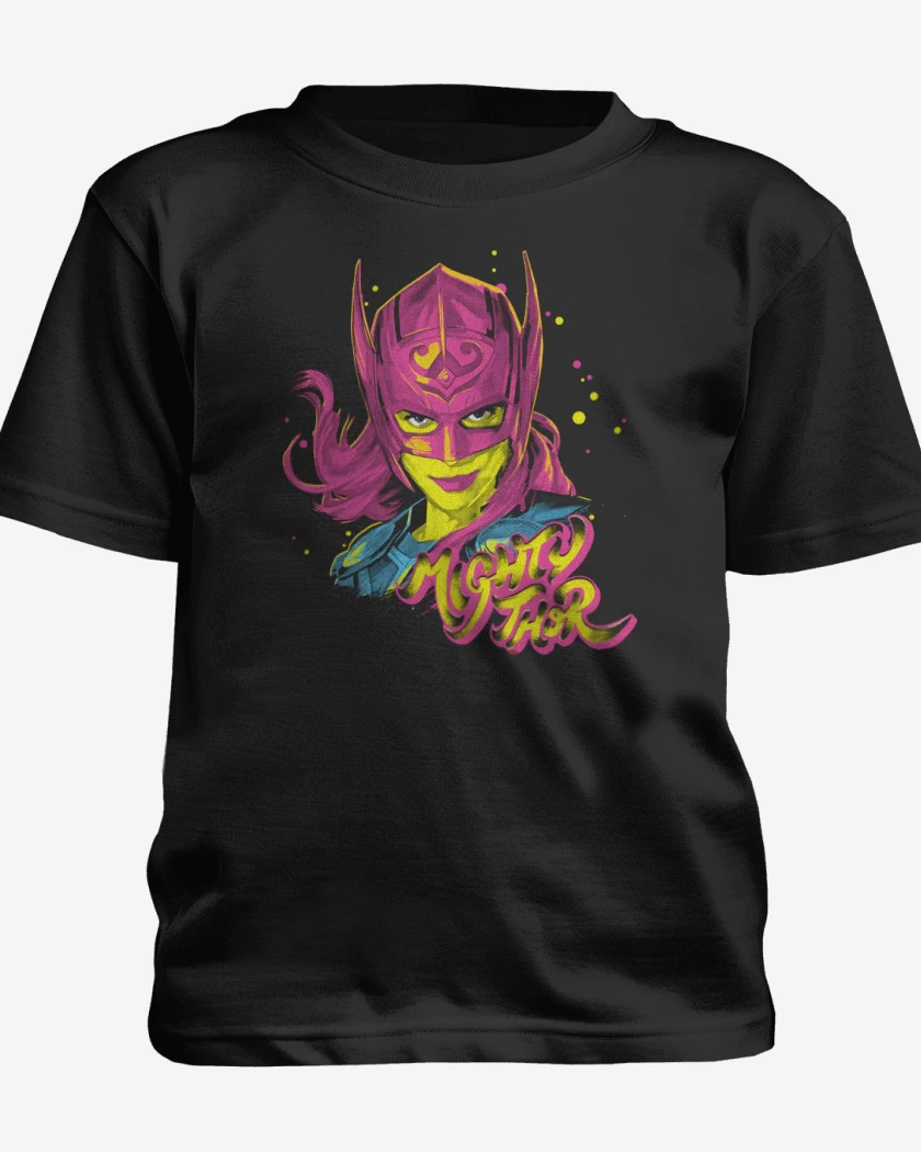Polera de niño Negro de Mighty Thor