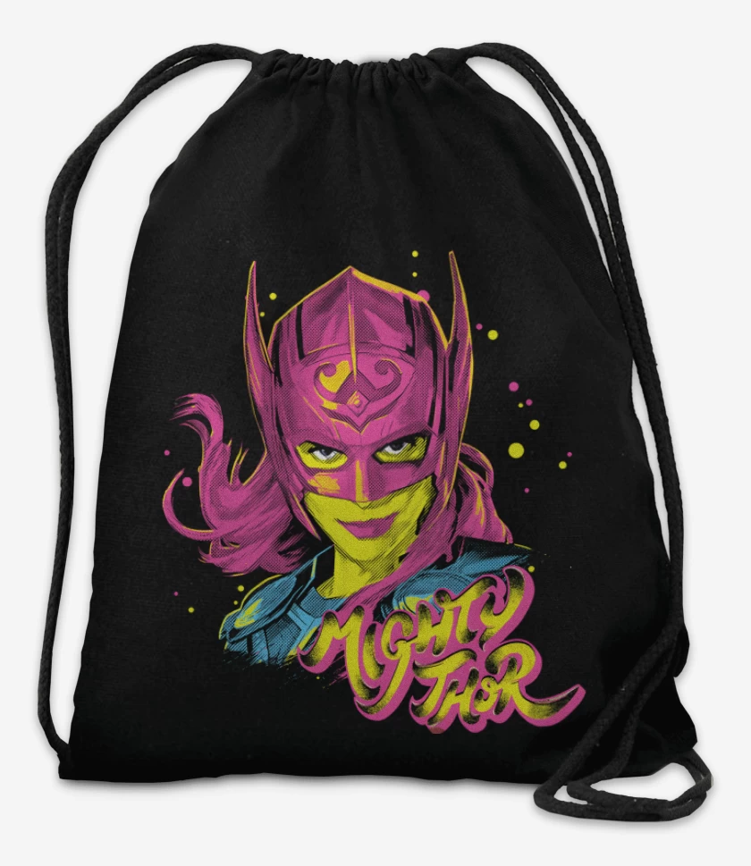 Mochila Negro de Mighty Thor