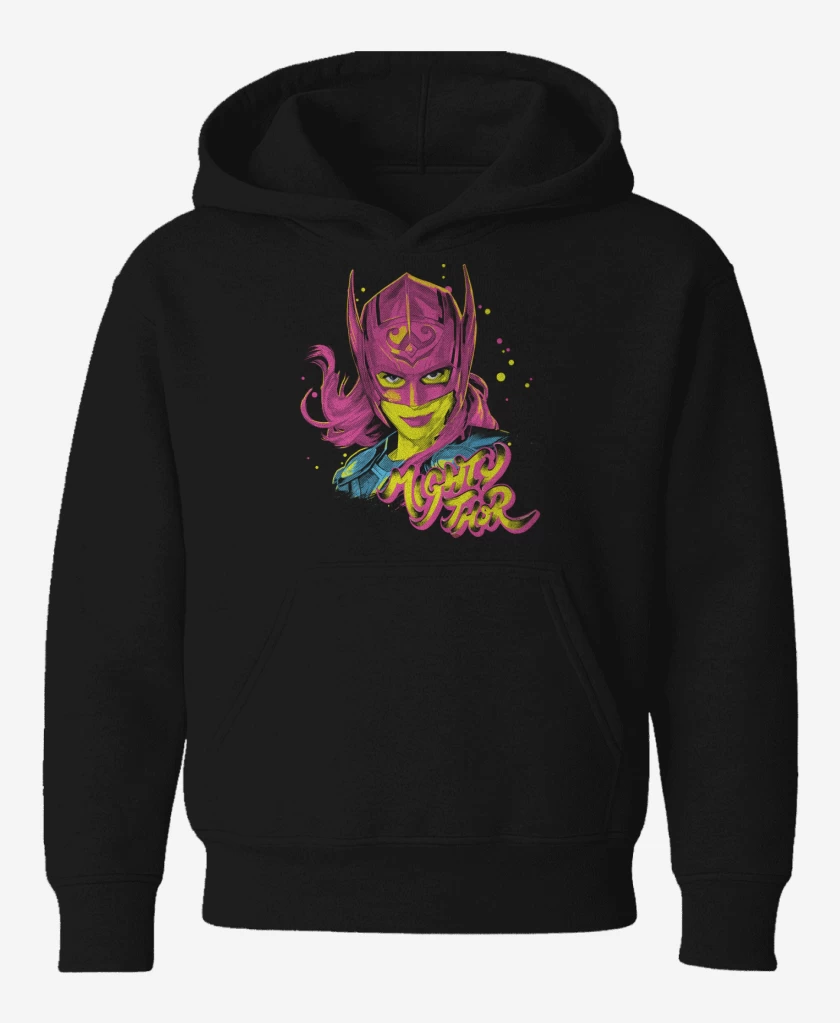 Poleron de niño Negro de Mighty Thor
