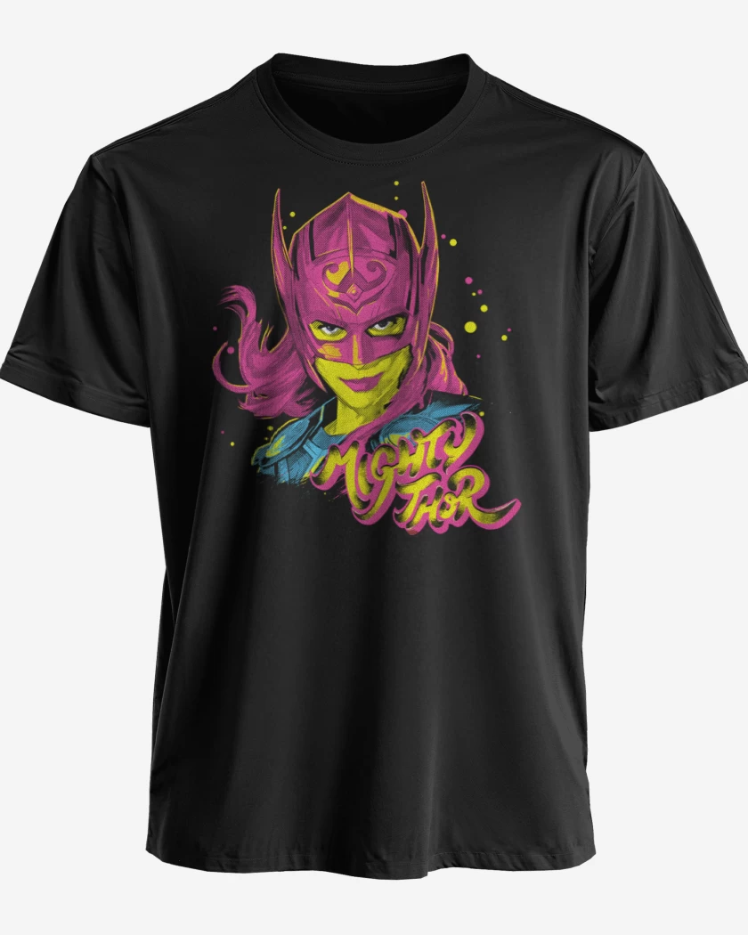Polera premium Negro de Mighty Thor