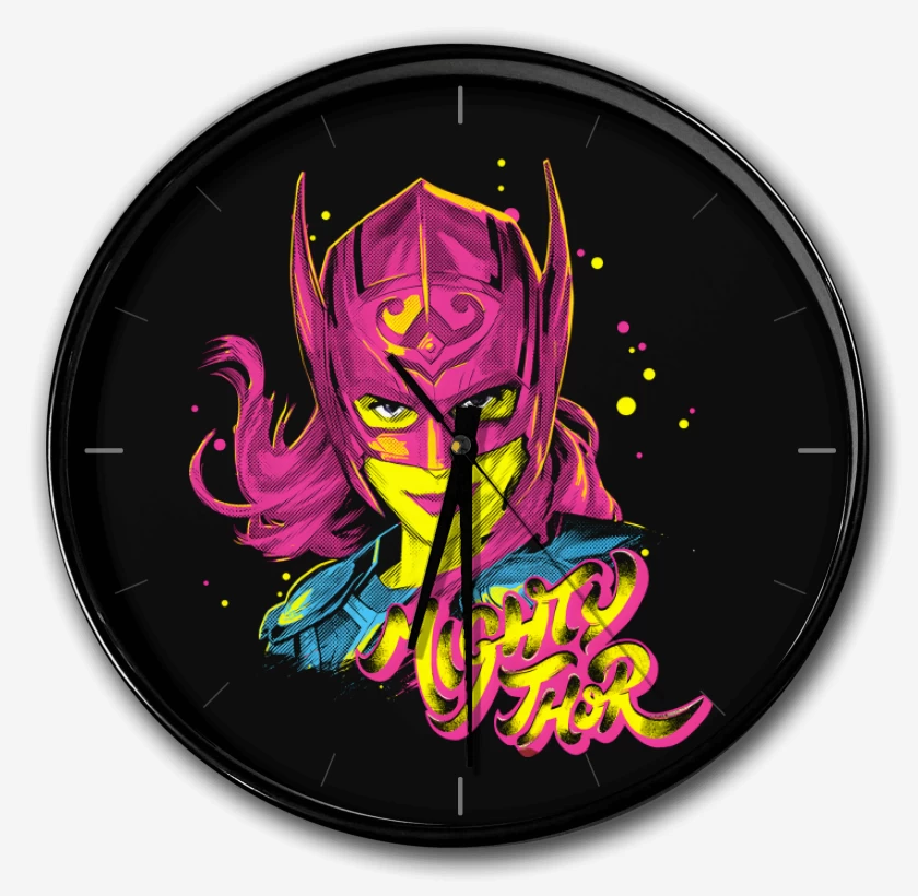 Reloj Negro de Mighty Thor