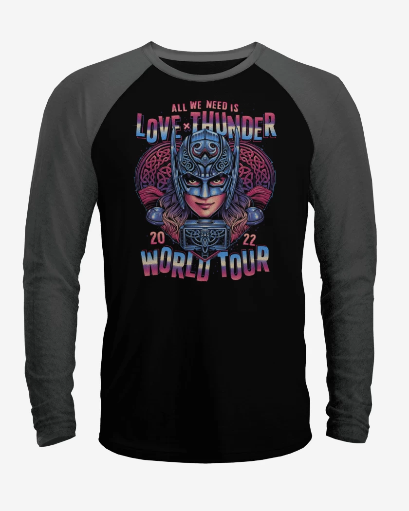 Polera Raglan Emblema del Amor