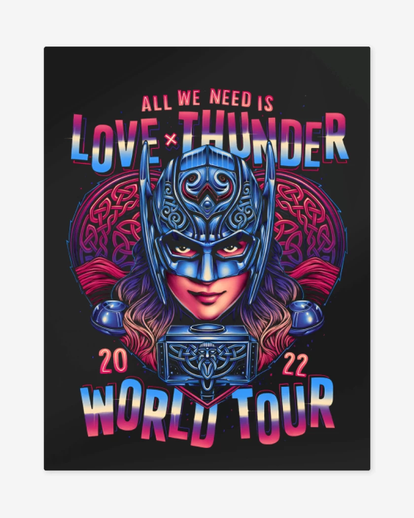 Print metalico Emblema del Amor