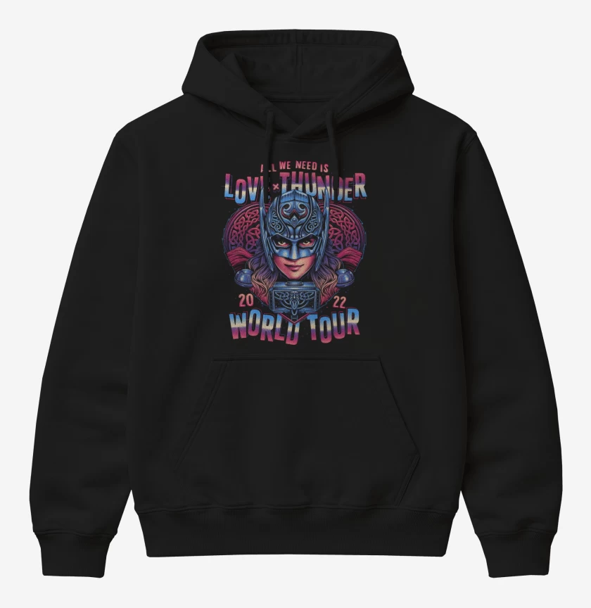 Poleron Canguro básico Emblema del Amor
