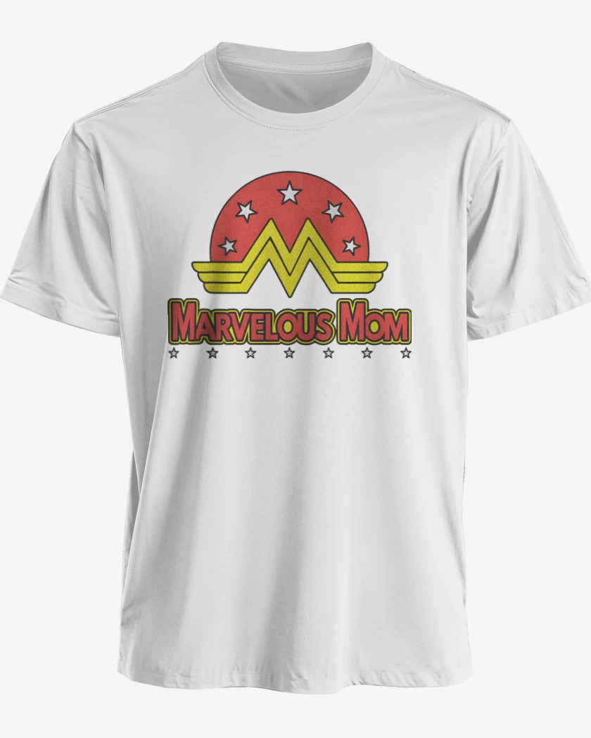 Polera premium Blanco de Mamá Maravilla